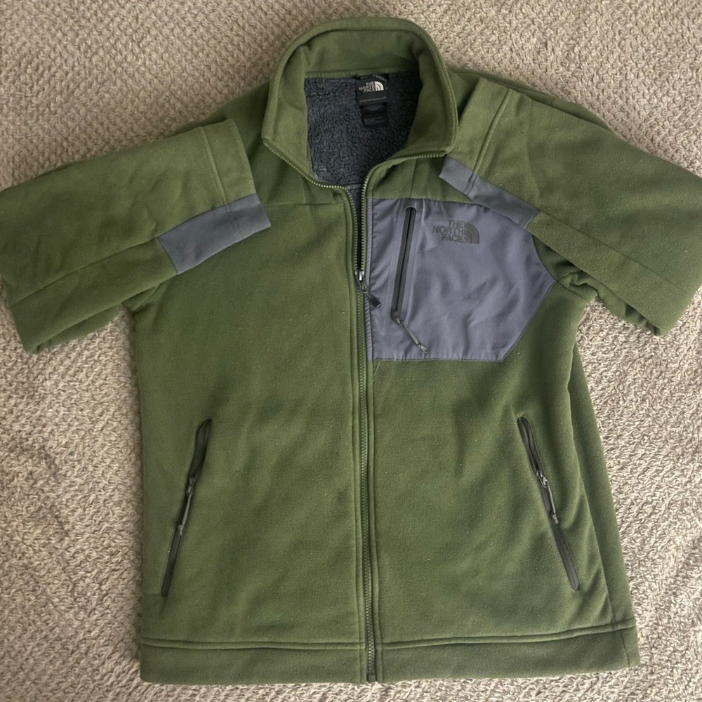 The North Face Green Fleece Jacket